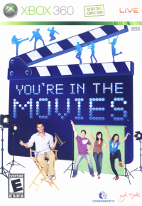 You're in the Movies PAL Xbox 360 PAL box art